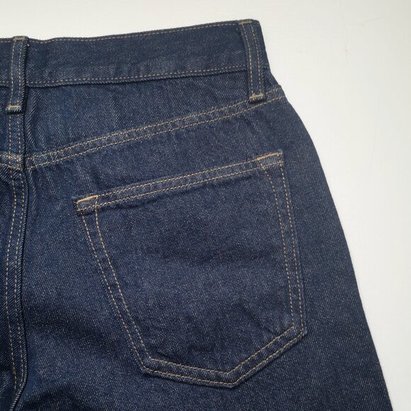 NWT Old Navy Men's Size 31/32 Dark Wash Straight Leg Blue Jeans - Picture 11 of 14